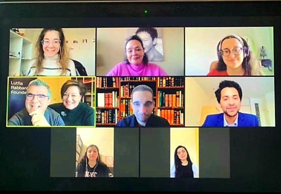 Vreede Scholar meeting with Nour and effects Vreede Scholar meeting with Nour and effects