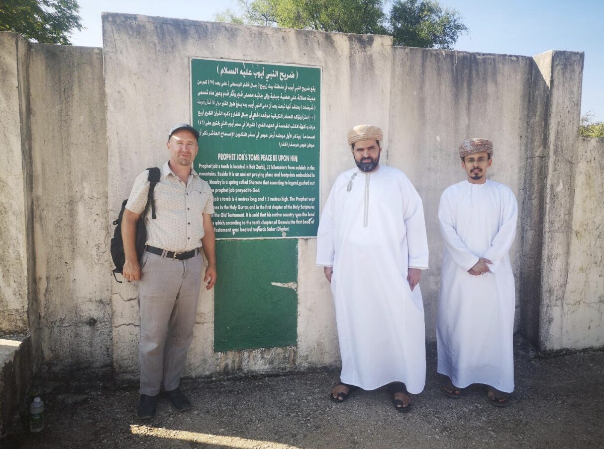 Sam van Vliet in Oman